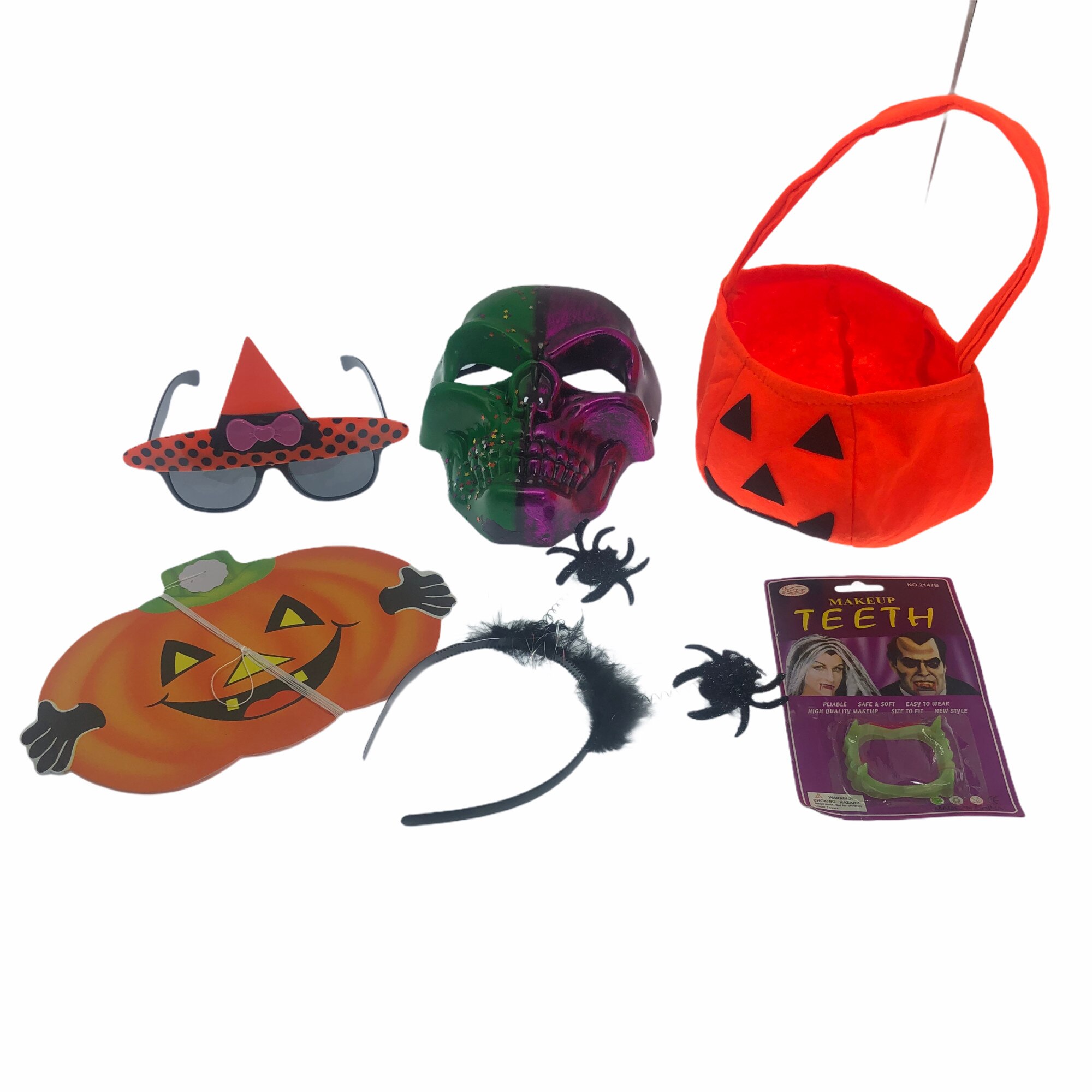 Set Atelier 6 accesorii decorative pentru Halloween